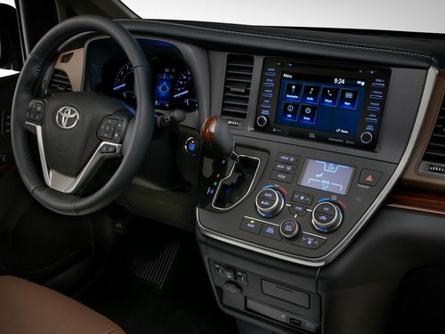 Diện mạo mới của Toyota Sienna 2018 Diện mạo mới của Toyota Sienna 2018